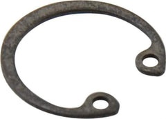 Value Collection - 5/16" Nominal, 0.015" Thick, Phosphate Finish, Spring Steel Snap Internal Retaining Ring - 0.02" Groove Width, 0.009" Groove Depth, 0.33" Groove Diam - Apex Tool & Supply