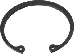 Value Collection - 2-1/8" Nominal, 0.078" Thick, Phosphate Finish, Spring Steel Snap Internal Retaining Ring - 0.086" Groove Width, 0.063" Groove Depth, 2.251" Groove Diam - Apex Tool & Supply