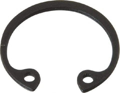 Value Collection - 5/8" Nominal, 0.035" Thick, Phosphate Finish, Spring Steel Snap Internal Retaining Ring - 0.039" Groove Width, 0.02" Groove Depth, 0.665" Groove Diam - Apex Tool & Supply