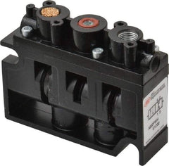 ARO/Ingersoll-Rand - 1/4", 2-Position Alpha Stacking Solenoid Valve - 1.9 CV Rate, 2-7/16" High x 3-1/4" Long - Apex Tool & Supply