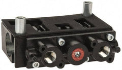 ARO/Ingersoll-Rand - 1/4", 2-Position Alpha Stacking Solenoid Valve - 1.9 CV Rate, 2-7/16" High x 3-1/4" Long - Apex Tool & Supply