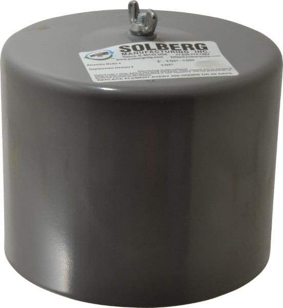 Made in USA - 1" Port, 6" High x 6" Wide, FRL Filter - 35 SCFM, 220°F Max - Apex Tool & Supply