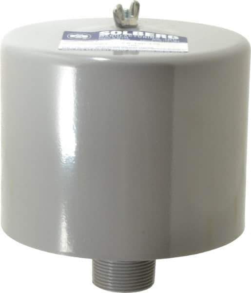 Made in USA - 1-1/4" Port, 6" High x 6" Wide, FRL Filter - 60 SCFM, 220°F Max - Apex Tool & Supply