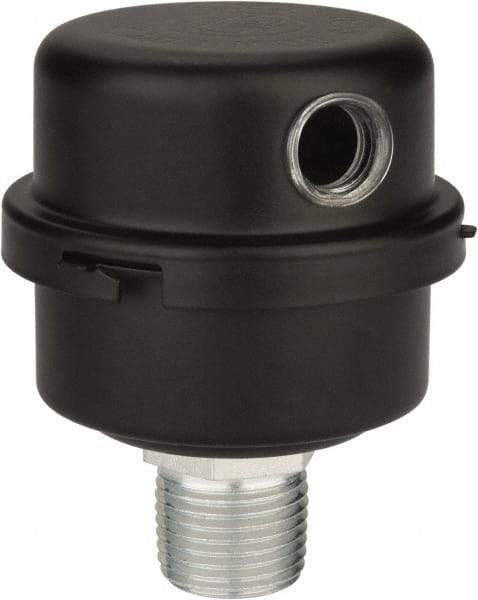 Made in USA - 1/2" Port, 2" High x 2" Wide, FRL Filter - 8 SCFM, 220°F Max - Apex Tool & Supply