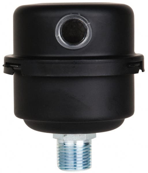 Made in USA - 1/2" Port, 3-15/16" High x 3-1/4" Wide Filter - Apex Tool & Supply