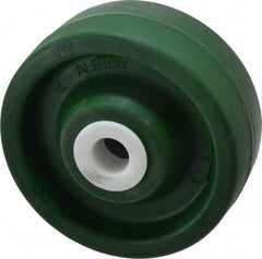 Albion - 5 Inch Diameter x 2 Inch Wide, Polyurethane Caster Wheel - 1,000 Lb. Capacity, 2-3/16 Inch Hub Length, 3/4 Inch Axle Diameter, Delrin Bearing - Apex Tool & Supply