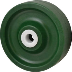 Albion - 6 Inch Diameter x 2 Inch Wide, Polyurethane Caster Wheel - 1,000 Lb. Capacity, 2-3/16 Inch Hub Length, 3/4 Inch Axle Diameter, Delrin Bearing - Apex Tool & Supply