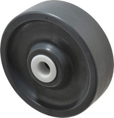 Albion - 6 Inch Diameter x 2 Inch Wide, Polyurethane Caster Wheel - 1,400 Lb. Capacity, 2-3/16 Inch Hub Length, 3/4 Inch Axle Diameter, Delrin Bearing - Apex Tool & Supply