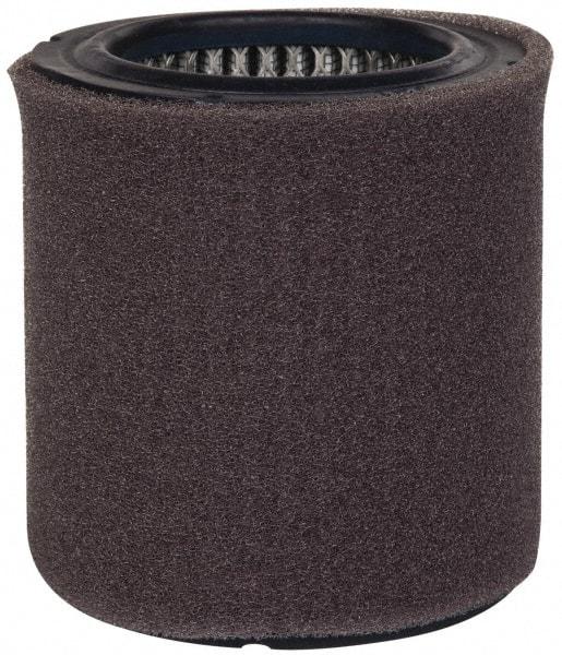 Made in USA - Replacement Filter Element - 4-3/4" High x 4-3/8" Wide, For Use with Air Intake Filters - Apex Tool & Supply