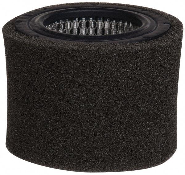 Made in USA - Replacement Filter Element - 4-3/4" High x 5-3/4" Wide, For Use with Air Intake Filters - Apex Tool & Supply