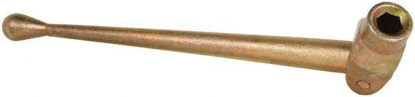 Kurt - 1 Piece Vise Handle - Cast Iron, 7/8" Hex, 16-1/8" Long - Apex Tool & Supply