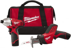 Milwaukee Tool - 12 Volt Cordless Tool Combination Kit - Apex Tool & Supply
