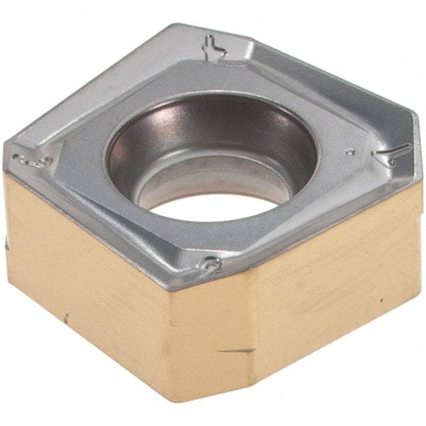 Iscar - S845 SNHU1305 MM Grade IC330 Carbide Milling Insert - TiCN/TiN Finish, 0.244" Thick, 13mm Inscribed Circle, 0.8mm Corner Radius - Apex Tool & Supply