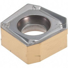 Iscar - S845 SNHU1305 MM Grade IC330 Carbide Milling Insert - TiCN/TiN Finish, 0.244" Thick, 13mm Inscribed Circle, 0.8mm Corner Radius - Apex Tool & Supply