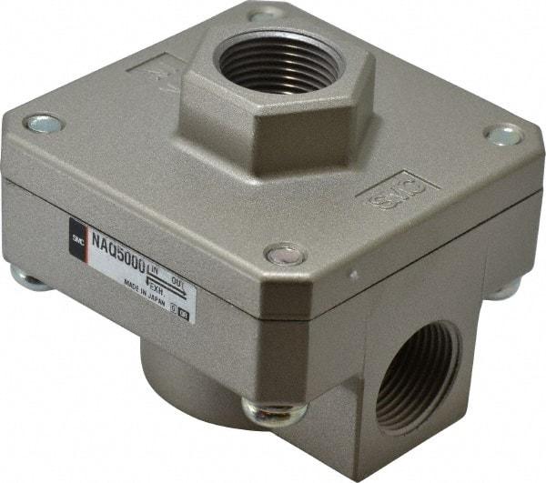 SMC PNEUMATICS - 3/4" NPTF Quick Exhaust Valve - 7 to 150 psi - Apex Tool & Supply