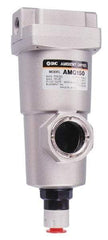 SMC PNEUMATICS - 2" NPT Pipe, 424 CFM Refrigerated Air Dryer - 75 kw, 16-3/4" Long, Open Auto Drain - Apex Tool & Supply