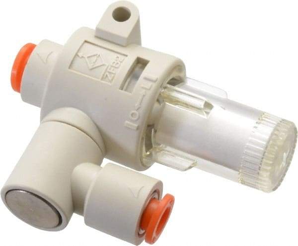 SMC PNEUMATICS - 1/4" Vacuum Suction Filter - 1.1 SCFM - Apex Tool & Supply