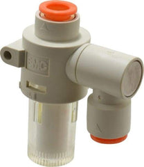 SMC PNEUMATICS - 3/8" Vacuum Suction Filter - 2.7 SCFM - Apex Tool & Supply