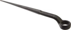Proto - 1" 12 Point Spud Handle Box Wrench - Single End, 1-9/16" Head Diam x 11/16" Head Thickness, 12" OAL, Steel, Black Finish - Apex Tool & Supply