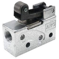 ARO/Ingersoll-Rand - Mechanically Operated Valves Valve Type: 3-Way CV Rating: 0.195 - Apex Tool & Supply