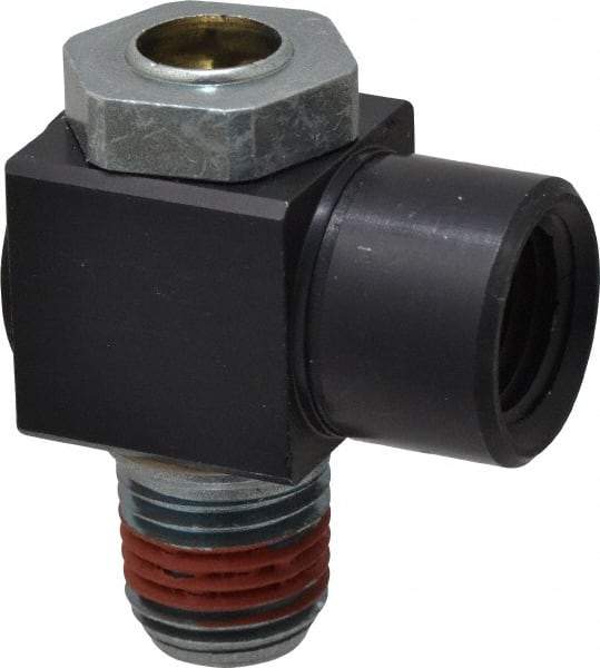 ARO/Ingersoll-Rand - 1/4" NPT Right Angle Flow Control Valve - Apex Tool & Supply