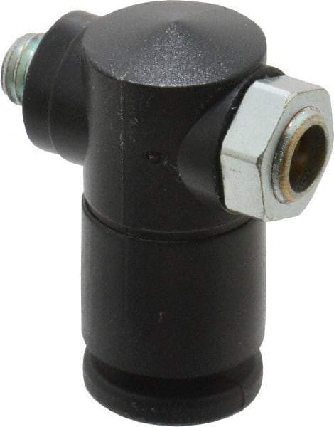 ARO/Ingersoll-Rand - 10-32 Male NPT x 5/32" Female NPT Right Angle Flow Control Valve - Apex Tool & Supply