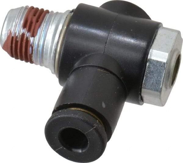 ARO/Ingersoll-Rand - 1/8" Male NPT x 5/32" Female NPT Right Angle Flow Control Valve - Apex Tool & Supply