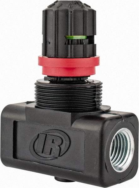 ARO/Ingersoll-Rand - 1/4" NPT Inline Flow Control Valve - 0 to 200 psi - Apex Tool & Supply