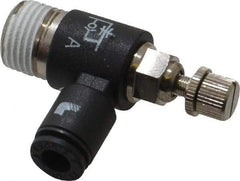 Legris - 1/8 Male NPT x 5/32" Tube OD Miniature Exhaust Valve - Apex Tool & Supply