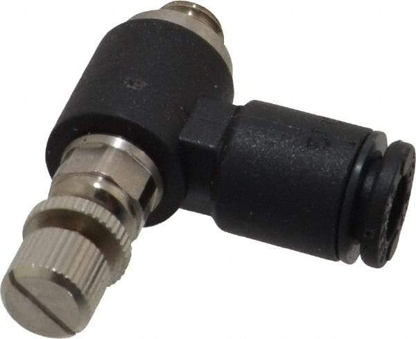 Legris - M5 BSPP x 4mm Tube OD Miniature Exhaust Valve - Apex Tool & Supply