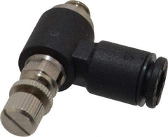 Legris - M5 BSPP x 4mm Tube OD Miniature Exhaust Valve - Apex Tool & Supply