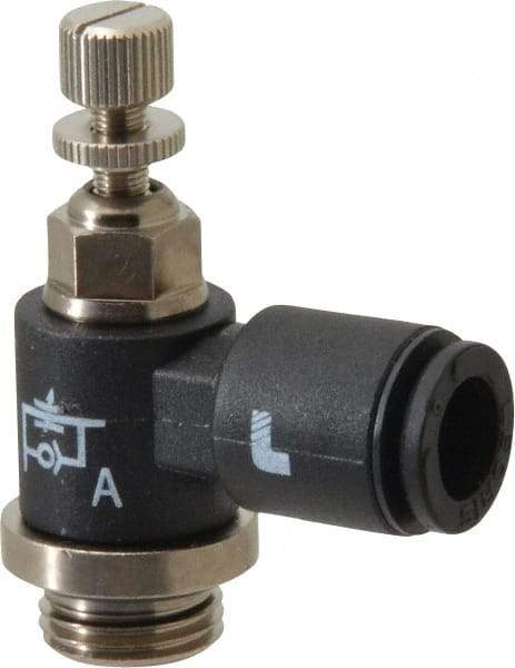 Legris - 1/8 BSPP x 6mm Tube OD Miniature Exhaust Valve - Apex Tool & Supply