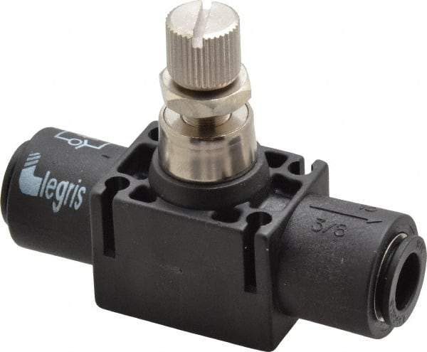Legris - 3/8" Tube OD Inline Flow Control Valve - Apex Tool & Supply