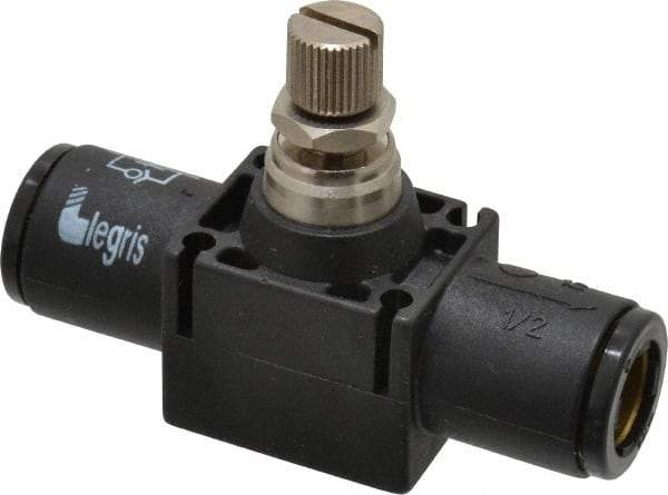 Legris - 1/2" Tube OD Inline Flow Control Valve - Apex Tool & Supply
