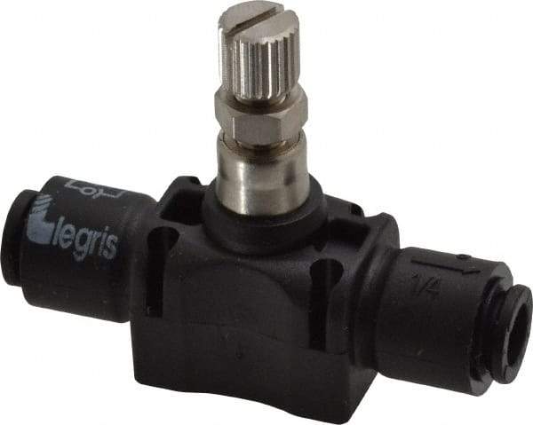 Legris - 6mm Tube OD Inline Flow Control Valve - Apex Tool & Supply