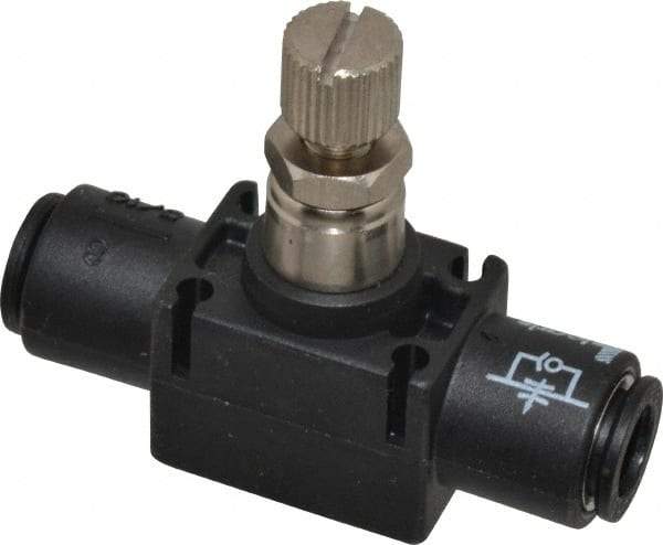 Legris - 8mm Tube OD Inline Flow Control Valve - Apex Tool & Supply