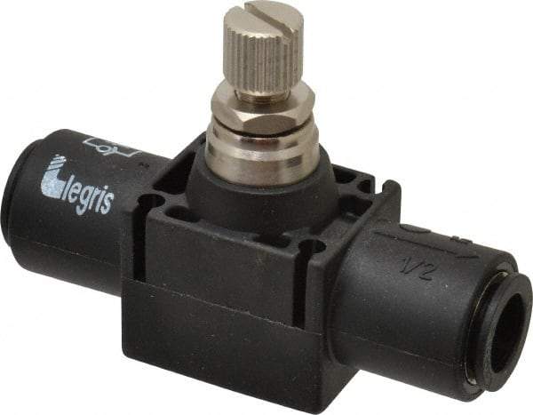 Legris - 12mm Tube OD Inline Flow Control Valve - Apex Tool & Supply