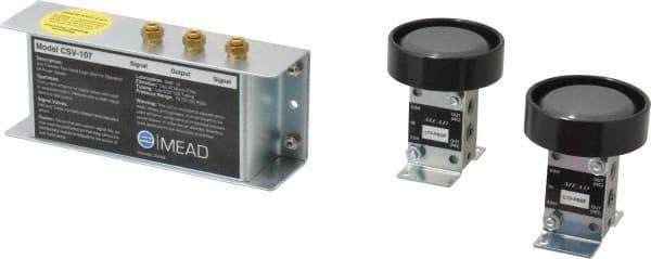 Mead - 2-Hand Control Logic Unit Valve - 0.11 CV Rate - Apex Tool & Supply