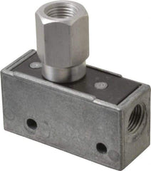 Mead - 3 Way Pilot Air Valve - 1/8" NPT Inlet, Pressure Piloted - Apex Tool & Supply