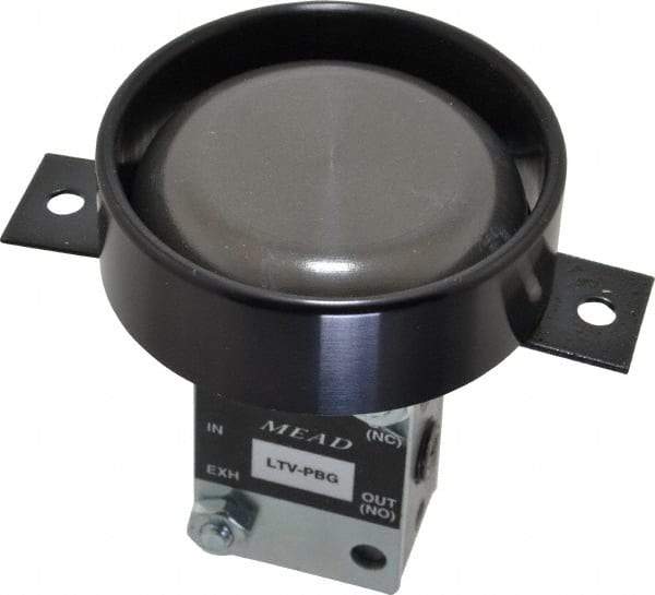 Mead - 0.24 CV Rate Ergonomic Low Stress Valve - 14 CFM, 125 Max psi, Panel Mount - Apex Tool & Supply