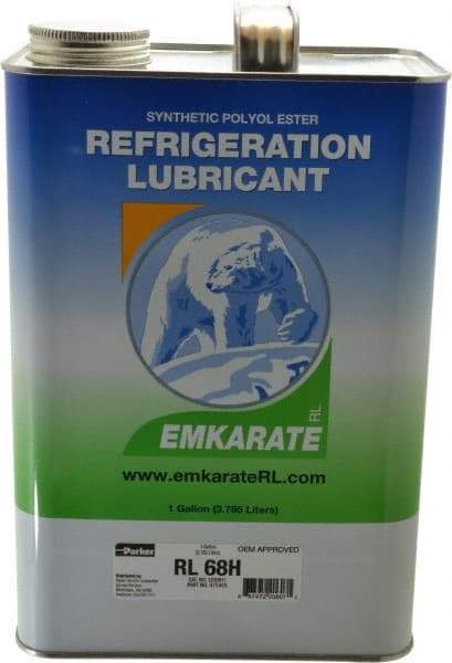 Parker - 1 Gallon Container Polyolester Refrigeration Oil - 68 ISO - Apex Tool & Supply