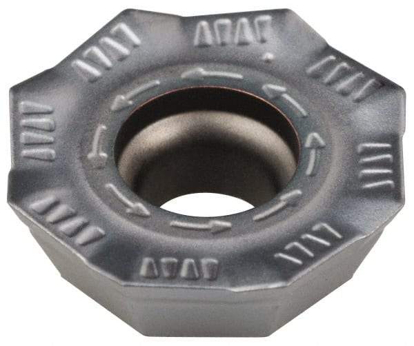 Iscar - OEKT060405 Grade IC328 Carbide Milling Insert - TiCN Finish, 0.1866" Thick, 0.5618" Inscribed Circle, 0.5mm Corner Radius - Apex Tool & Supply