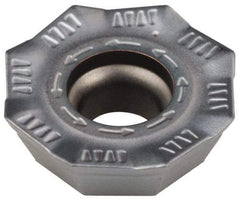 Iscar - OEKT060405 Grade IC328 Carbide Milling Insert - TiCN Finish, 0.1866" Thick, 0.5618" Inscribed Circle, 0.5mm Corner Radius - Apex Tool & Supply
