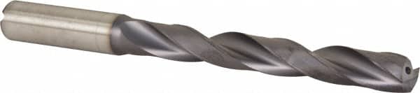 Kennametal - 31/64" 132° Spiral Flute Solid Carbide Taper Length Drill Bit - Apex Tool & Supply
