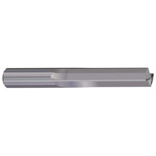 Kennametal - 6.8mm, 130° Point, Solid Carbide Straight Flute Drill Bit - Apex Tool & Supply