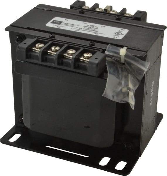 Sola/Hevi-Duty - 1 Phase, 1/4 kVA, Control Transformer - 2 Input, 1 Output Winding, 50/60 Hz, 5.53 Inch Deep x 4.53 Inch High, 131°F Temp Rise - Apex Tool & Supply