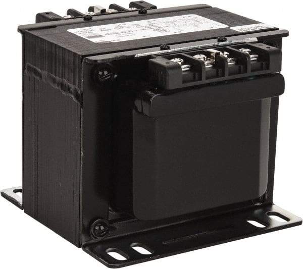 Sola/Hevi-Duty - 1 Phase, 0.5 kVA, Control Transformer - 2 Input, 1 Output Winding, 60, 50/60 at 220 V x 440 V, 50/60 at 230 V x 460 V Hz, 6.31 Inch Deep x 4.53 Inch High, 131°F Temp Rise - Apex Tool & Supply