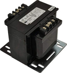 Sola/Hevi-Duty - 1 Phase, 0.75 kVA, Control Transformer - 2 Input, 1 Output Winding, 60, 50/60 at 220 V x 440 V, 50/60 at 230 V x 460 V Hz, 6.93 Inch Deep x 5.56 Inch High, 131°F Temp Rise - Apex Tool & Supply