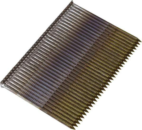 Stanley Bostitch - 13 Gauge 0.097" Shank Diam 5/8" Long Concrete Nails for Power Nailers - Steel, Bright Finish, Smooth Shank, Straight Stick Paper Tape Collation, Diamond Point - Apex Tool & Supply