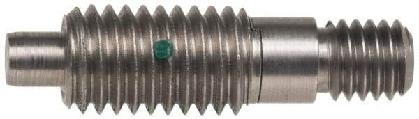 Gibraltar - 1/2-13, 7/8" Thread Length, 1/4" Max Plunger Diam, 2.5 Lb Init to 10 Lb Final End Force, Knob Handle Plunger - Knobless Threaded Stud, 1/4" Length Under Head/Shoulder, 1/4" Plunger Projection - Apex Tool & Supply